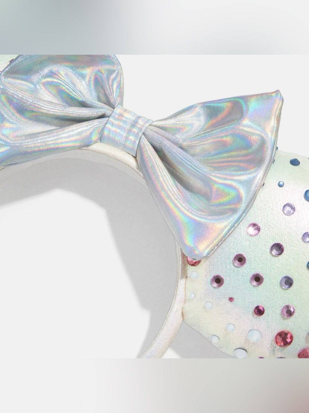Baublebar NWT Disney Minnie Mouse Iridescent Ears Headband - Picture 6 of 7